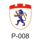 Pin Brasão Batalhão (banho de ouro)