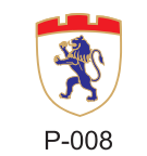 Pin Brasão Batalhão (banho de ouro)