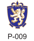 Pin Brasão (banho de ouro)