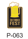 Pin Caneca Oktoberfest (banho de ouro)